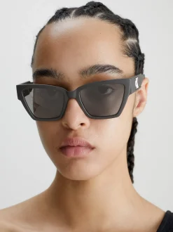 Calvin Klein Sonnenbrille Katzenauge CKJ23624S^Damen Sonnenbrillen