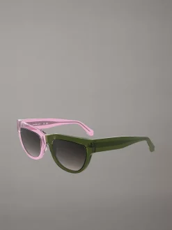 Calvin Klein Sonnenbrille Katzenauge CKJ25600S^Damen Sonnenbrillen|BademodeFrisch Eingetroffen