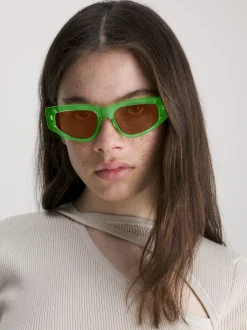 Calvin Klein Sonnenbrille Katzenauge CKJ23603S^Damen Sonnenbrillen