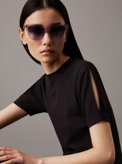 Calvin Klein Sonnenbrille Katzenauge CK24507S^Damen Sonnenbrillen