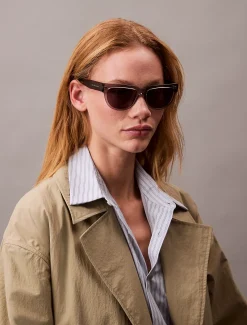 Calvin Klein Sonnenbrille Katzenauge CKJ25600S^Damen Sonnenbrillen