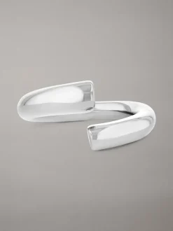 Calvin Klein Spiralförmiger Ring aus Edelstahl^Damen Uhren & Schmuck