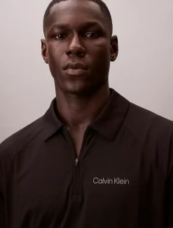 Calvin Klein Sportliches Piqué-Poloshirt mit Reißverschluss^Herren Tops & T-shirts|T-shirts