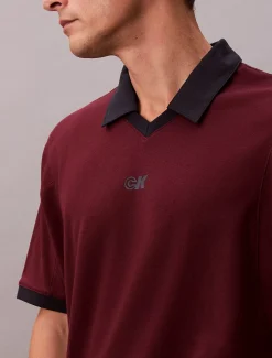 Calvin Klein Sportliches Poloshirt mit Monogramm-Logo^Herren Hemden & Poloshirts