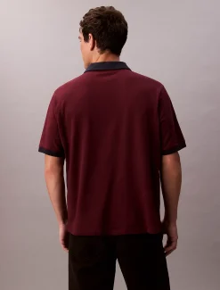 Calvin Klein Sportliches Poloshirt mit Monogramm-Logo^Herren Hemden & Poloshirts