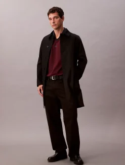 Calvin Klein Sportliches Poloshirt mit Monogramm-Logo^Herren Hemden & Poloshirts