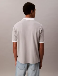 Calvin Klein Sportliches Poloshirt mit Monogramm-Logo^Herren Hemden & Poloshirts