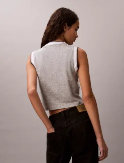 Calvin Klein Sportliches Ringer-Tanktop^Damen T-shirts & Tops