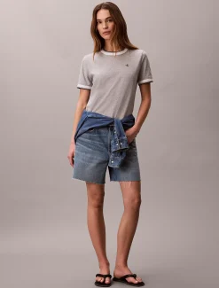 Calvin Klein Sportliches Ringer-T-Shirt^Damen T-shirts & Tops