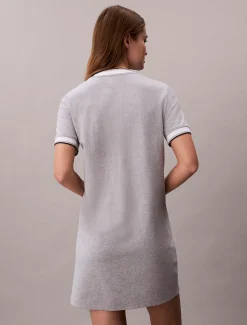Calvin Klein Sportliches Ringer-T-Shirt-Kleid^Damen Kleider & Röcke