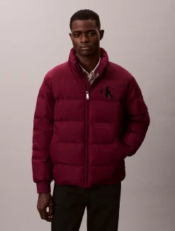 Calvin Klein Steppjacke mit Chenille-Monogramm^Herren JackenFrisch Eingetroffen