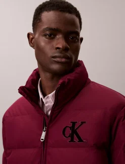 Calvin Klein Steppjacke mit Chenille-Monogramm^Herren JackenFrisch Eingetroffen