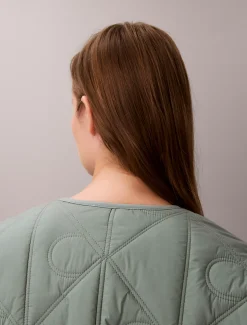 Calvin Klein Steppjacke mit durchgehendem Emblem-Logo^Damen JackenFrisch Eingetroffen