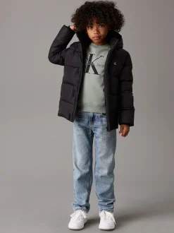 Calvin Klein Steppjacke mit Kapuze^Kinder Jacken & MäntelFrisch Eingetroffen|Kleidung