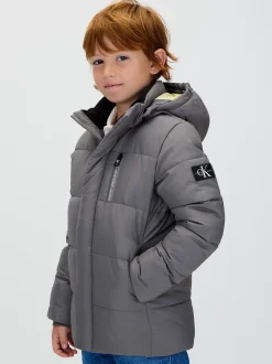 Calvin Klein Steppjacke mit Kapuze^Kinder Kleidung