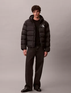 Calvin Klein Steppjacke mit Monogramm^Herren Stepp Jacken|JackenFrisch Eingetroffen