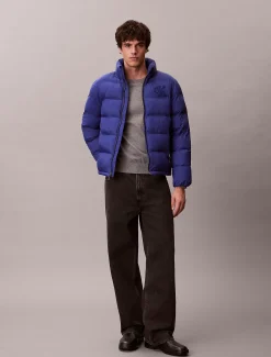 Calvin Klein Steppjacke mit Monogramm^Herren Stepp Jacken|JackenFrisch Eingetroffen