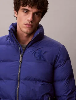 Calvin Klein Steppjacke mit Monogramm^Herren Stepp Jacken|JackenFrisch Eingetroffen