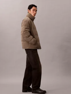 Calvin Klein Steppjacke zum Wenden mit durchgehendem Emblem-Logo^Herren Stepp Jacken|JackenFrisch Eingetroffen