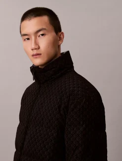 Calvin Klein Steppjacke zum Wenden mit durchgehendem Emblem-Logo^Herren Stepp Jacken|JackenFrisch Eingetroffen