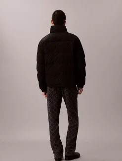 Calvin Klein Steppjacke zum Wenden mit durchgehendem Emblem-Logo^Herren Stepp Jacken|JackenFrisch Eingetroffen