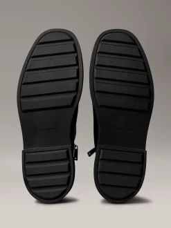 Calvin Klein Stiefel aus Leder mit Airfit®-Polsterung, Reißverschluss und Profil^Herren Boots