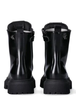 Calvin Klein Stiefel für Kinder mit praktischem Reißverschluss, Zehenschutz und Stollen^Kinder Schuhe|Schuhe