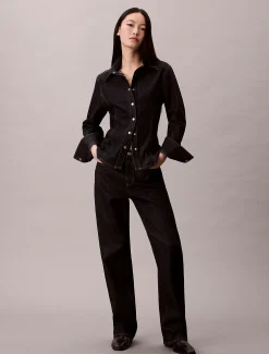 Calvin Klein Straight Bootcut Jeans^Damen High Rise Skinny|Relaxed Boot