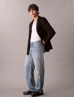 Calvin Klein Straight Jeans 90's Tencel Blend^Herren Baggy|Skinny