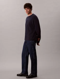 Calvin Klein Straight Leg Carpenter Jeans^Herren Baggy|Skinny