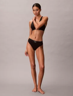 Calvin Klein Stretch Tanga - Graphic Monogram Microfibre^Damen Unterhosen|Strings