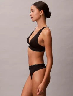 Calvin Klein Stretch Tanga - Graphic Monogram Microfibre^Damen Unterhosen|Strings