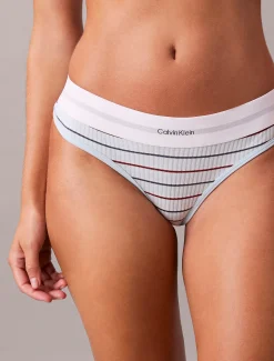 Calvin Klein String - Cotton Modal Rib^Damen Unterhosen