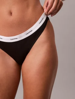 Calvin Klein String - Cotton Stretch Rib^Damen Unterhosen