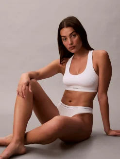 Calvin Klein String - Cotton Stretch Rib^Damen Unterhosen|Strings