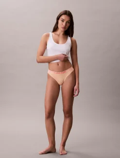 Calvin Klein String - Extra Soft Cotton Stretch^Damen Unterhosen|Strings