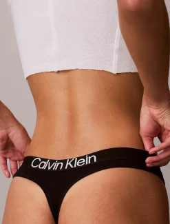 Calvin Klein String - Extra Soft Cotton Stretch^Damen Unterhosen