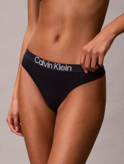 Calvin Klein String - Extra Soft Cotton Stretch^Damen Unterhosen|Strings