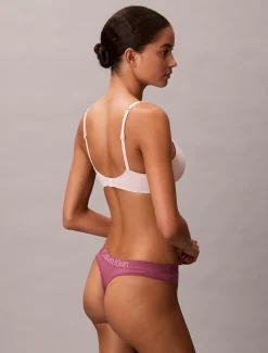 Calvin Klein String - Extra Soft Cotton Stretch^Damen Unterhosen|Strings