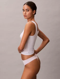 Calvin Klein String - Extra Soft Cotton Stretch^Damen Unterhosen|Strings