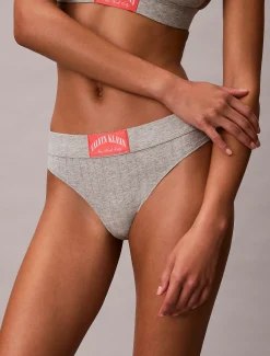 Calvin Klein String - Heritage Classic Cotton^Damen Strings|Unterhosen