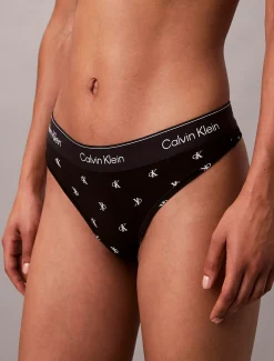 Calvin Klein String - Icon Cotton Modal^Damen Unterhosen|Strings