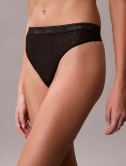 Calvin Klein String - Icon Cotton Modal^Damen Unterhosen|Strings