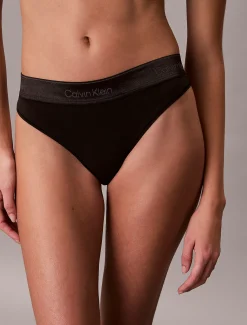 Calvin Klein String - Icon Cotton Modal^Damen Unterhosen|Strings