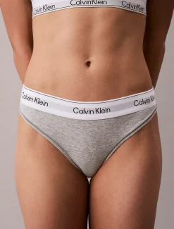 Calvin Klein String - Icon Cotton Modal^Damen Unterhosen