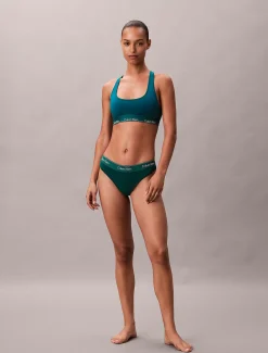 Calvin Klein String - Icon Cotton Modal^Damen Unterhosen