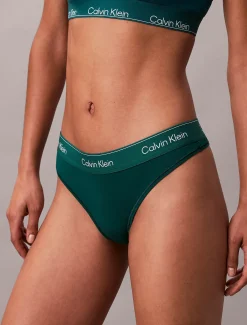 Calvin Klein String - Icon Cotton Modal^Damen Unterhosen