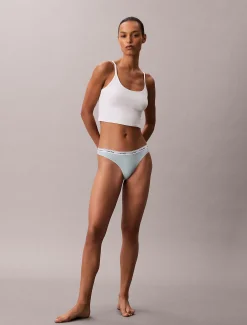 Calvin Klein String - Icon Logo^Damen Unterhosen