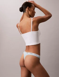 Calvin Klein String - Icon Logo^Damen Unterhosen