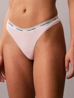 Calvin Klein String - Icon Logo^Damen Unterhosen|Strings